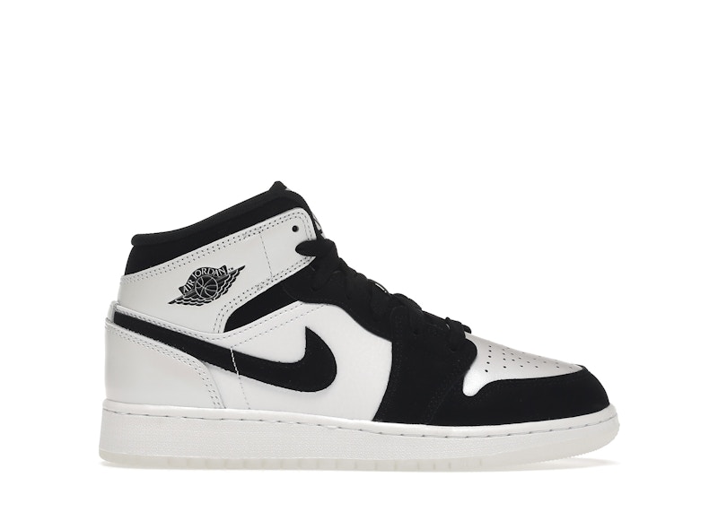 air jordan 1 mid se black and white stockx