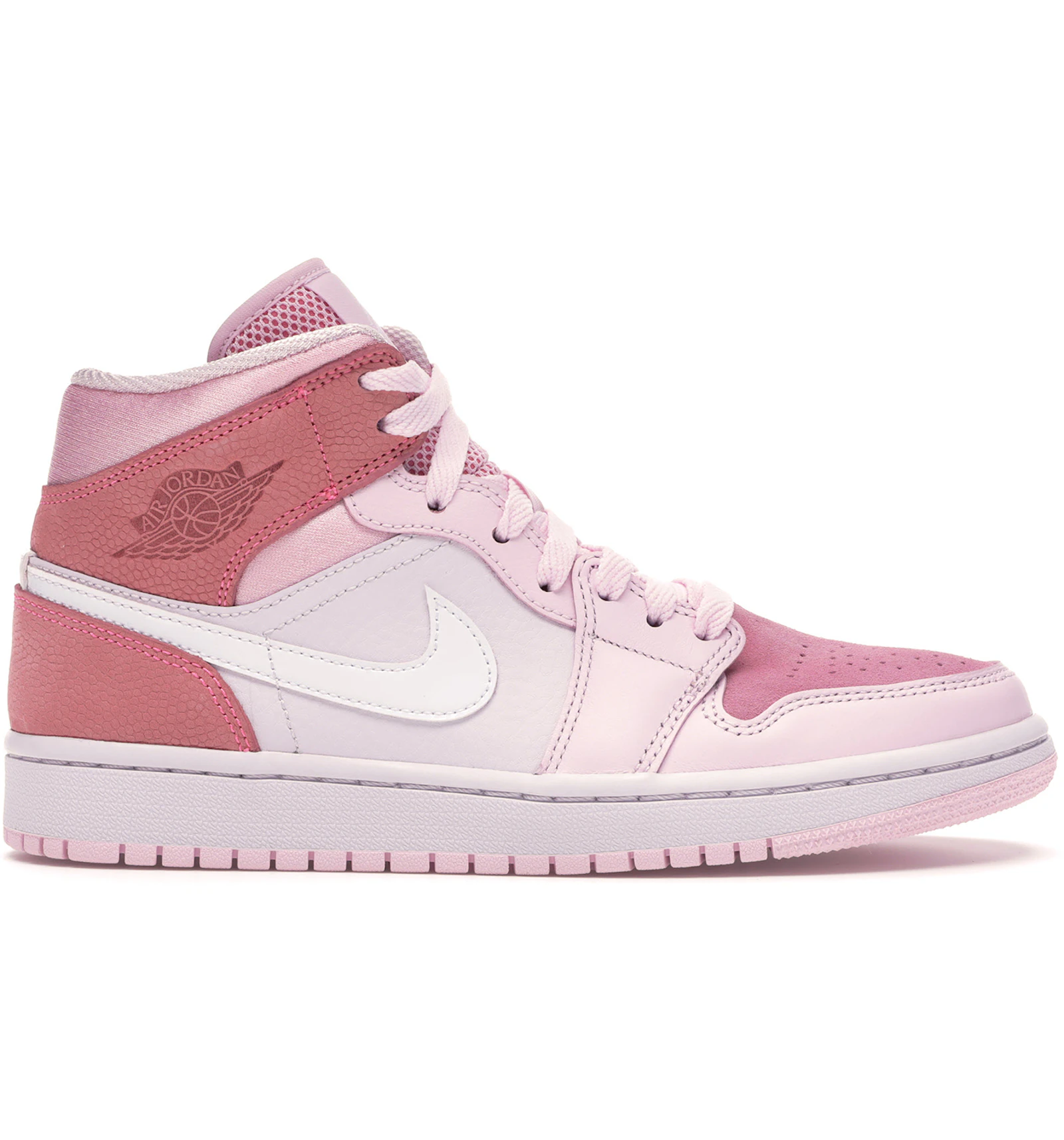 nike air jordan 1 mid pink quartz women's