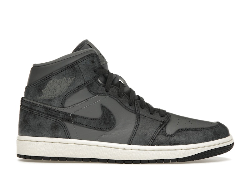 Jordan 1 grey and black deals