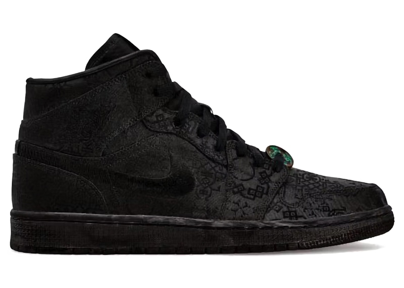 スニーカー Nike Air Jordan 1 Retro Dover Street Market Jordan 1 Mid Dover Street Market x CLOT Monochromarket Men's