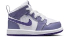 Jordan 1 Mid Dusty Amethyst White Court Purple (TD)
