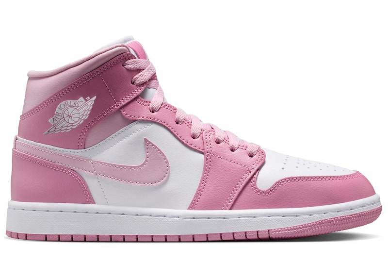 Jordan 1 Mid Elemental Pink Iced Carmine (Women's)