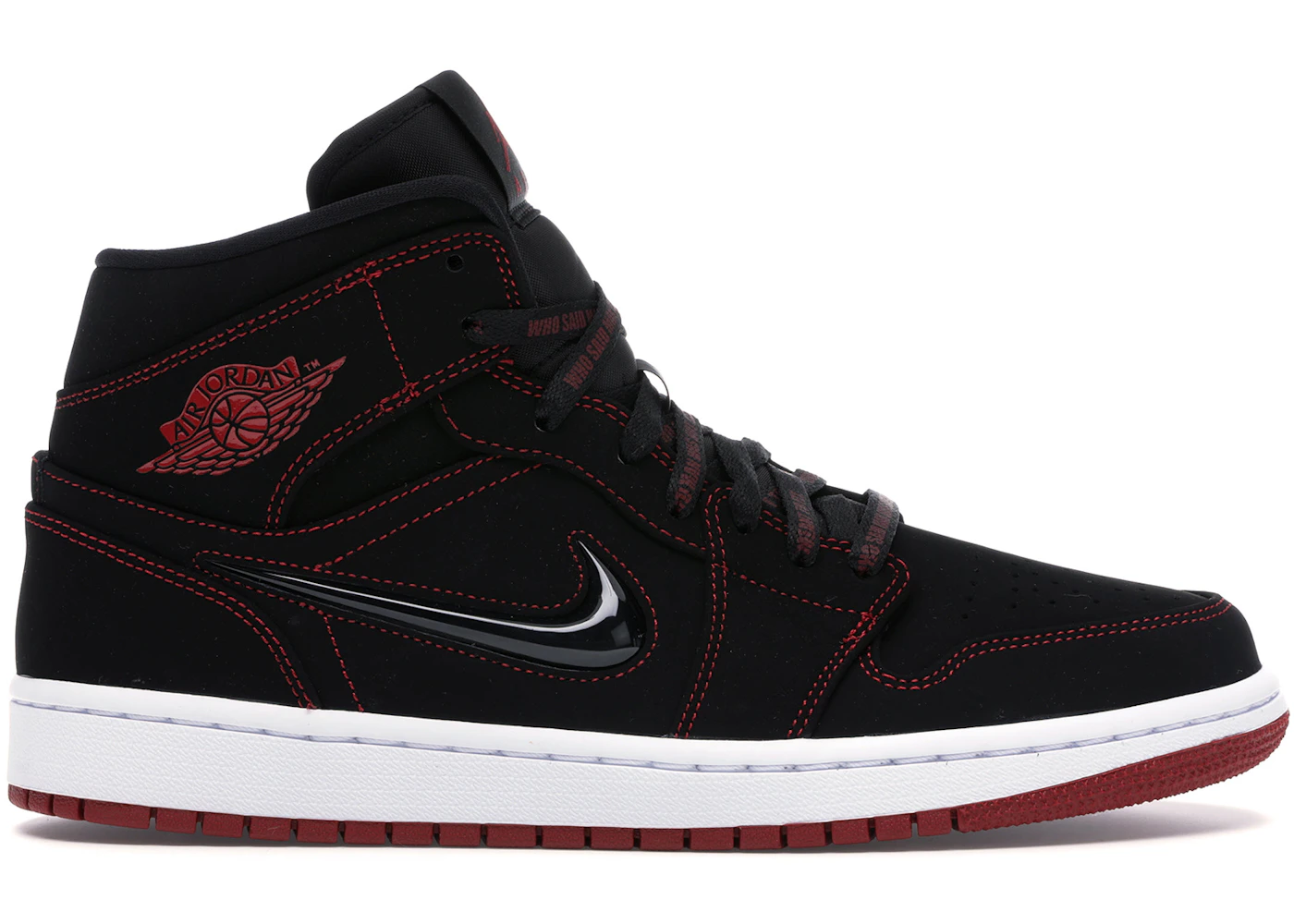 Nike air jordan 1 mid fearless black Clearance