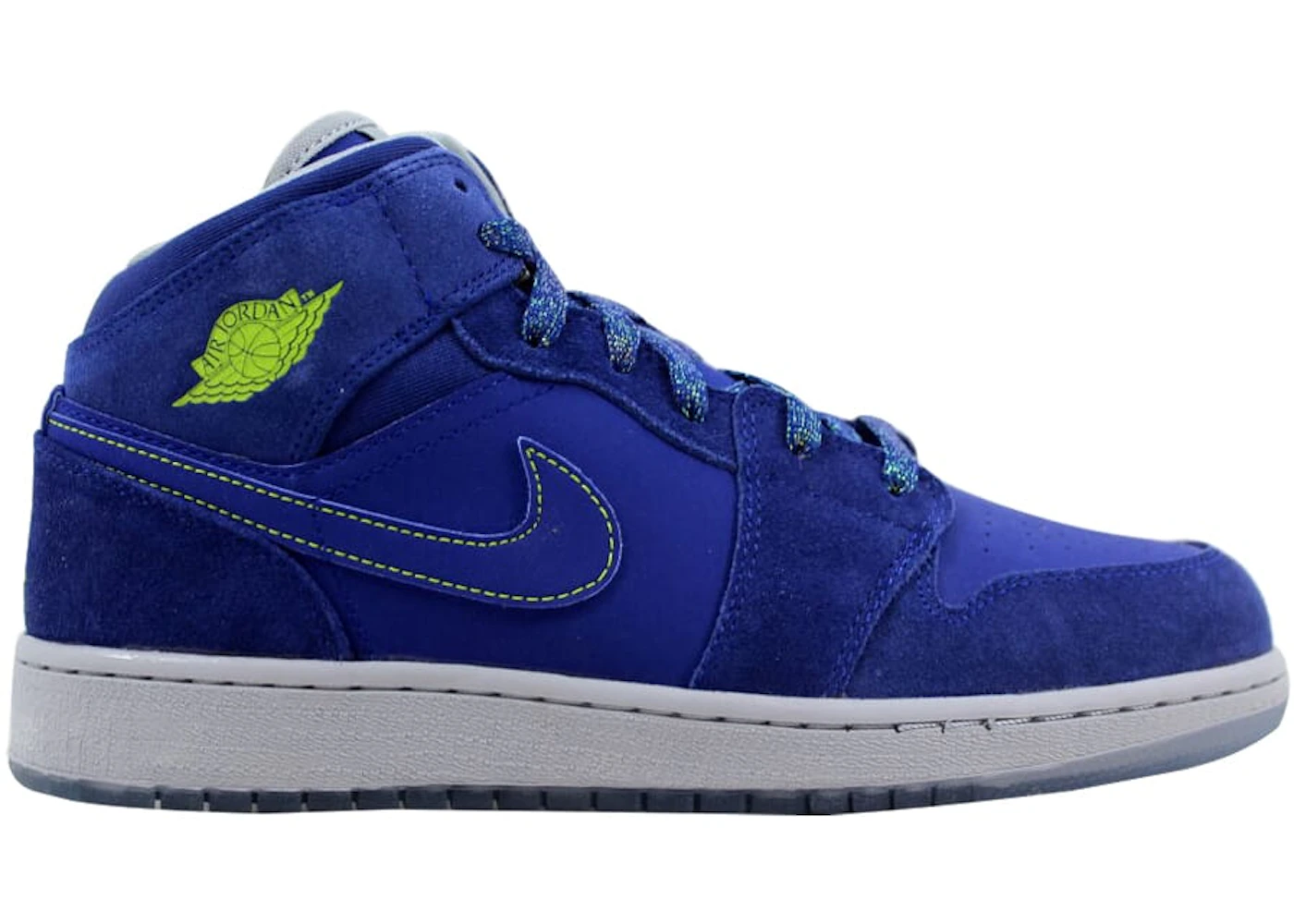 Jordan 1 Mid Deep Royal Blue (GS) - 555112-407 - US