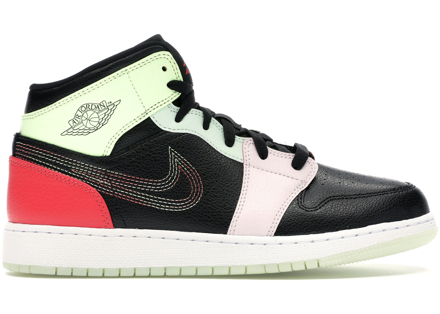 Jordan 1 Mid GlowInTheDark (GS) AV5174076