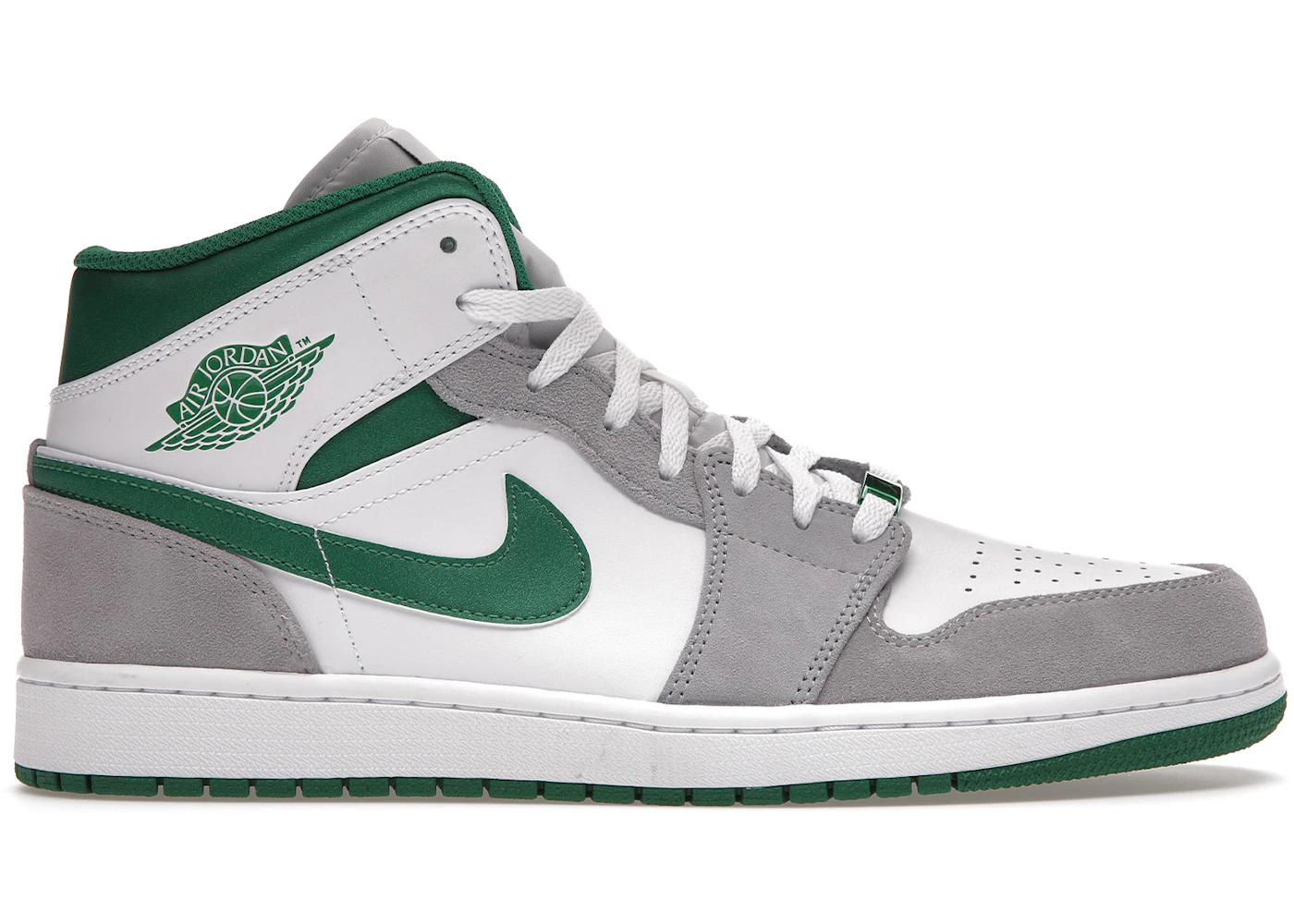 Jordan retro grey and green Clearance