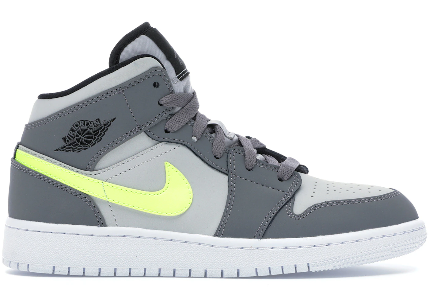 Jordan 1 Mid Gunsmoke Volt (GS) - 554725-072 - US