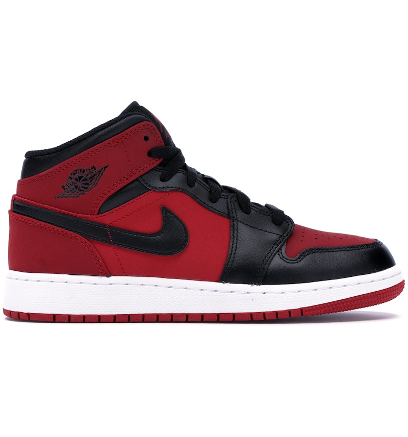 Jordan Mid Gym Red Black (GS) 554725-610 US - Main Image