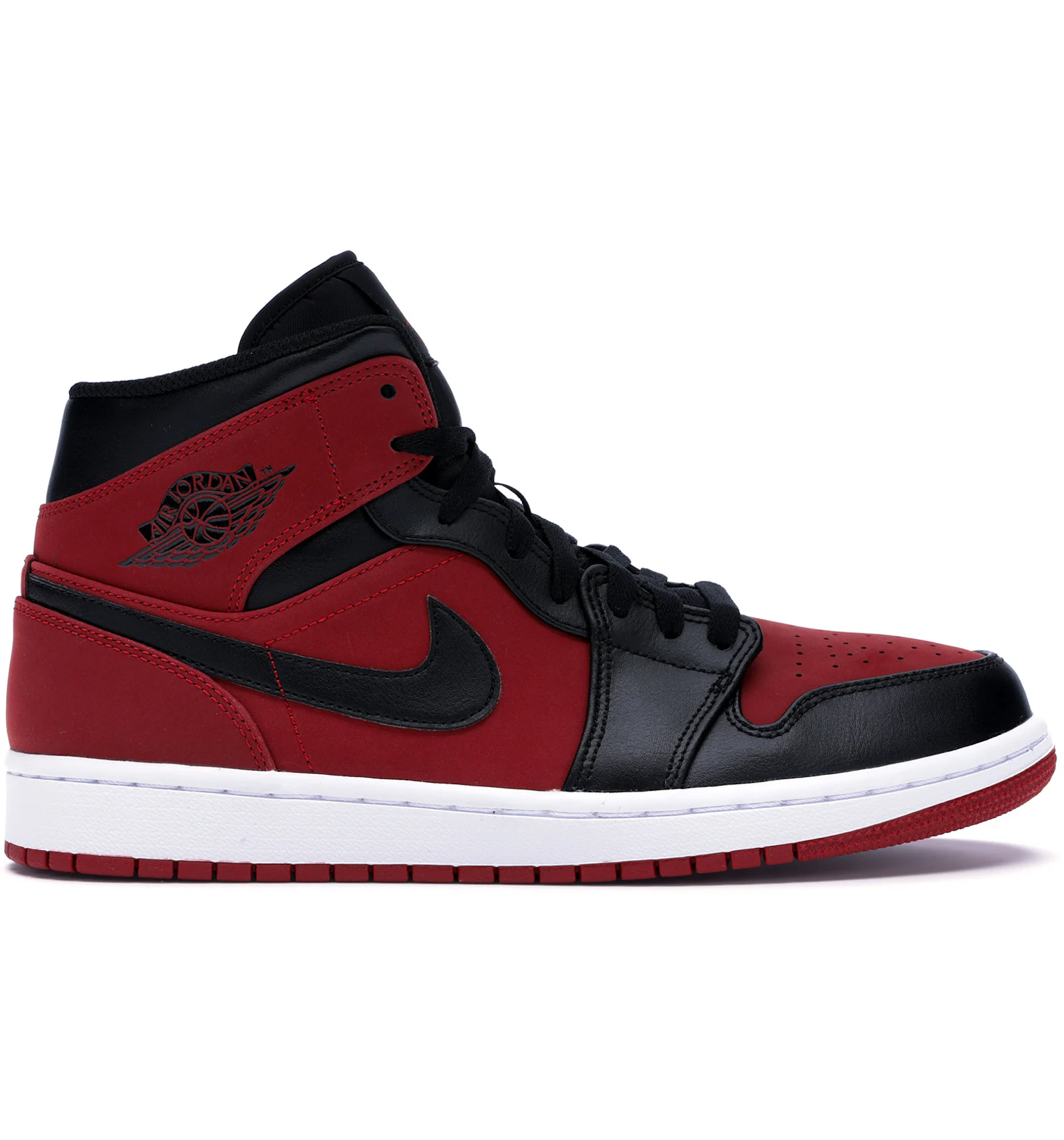 air jordan 1 gym red black mid