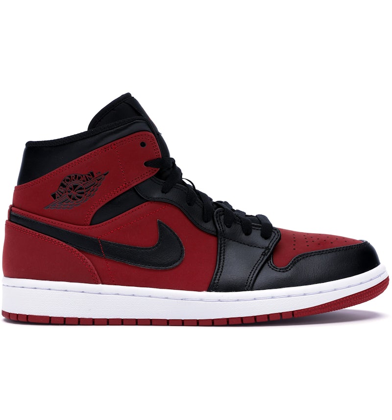 Jordan Mid Gym Red Black Men's 554724-610 US
