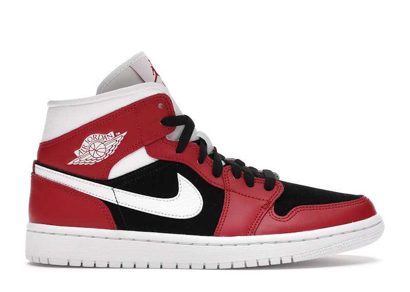 Jordan 1 Mid Gym Red Black (Women's) - BQ6472-601 - US