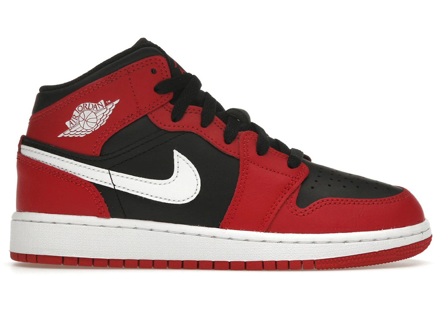 Jordan Mid Gym Red Black White (GS) DQ8423-061 US - Main Image