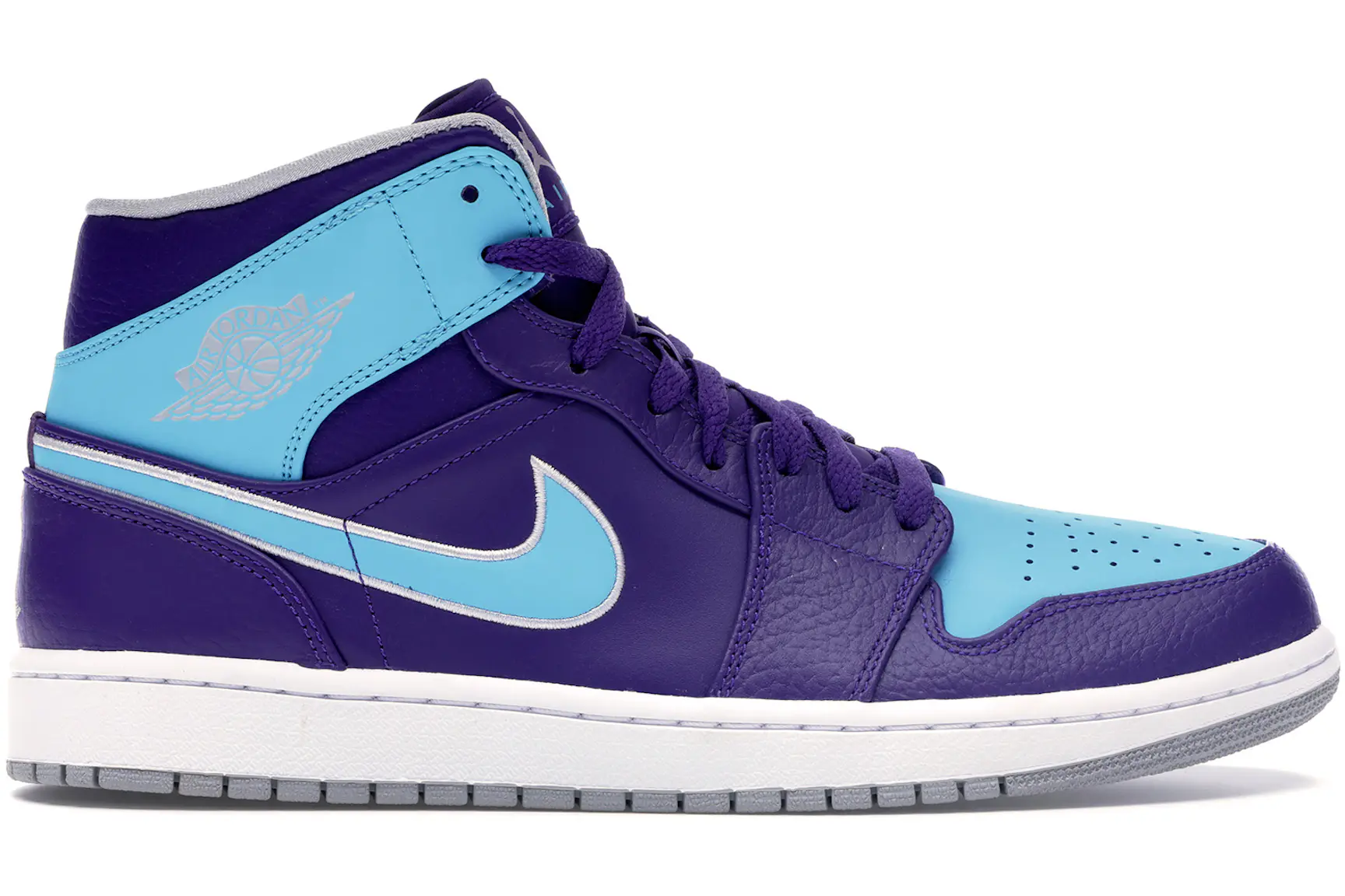 Jordan 1 Mid Hornets (2014) Men's - 554724-507 - US
