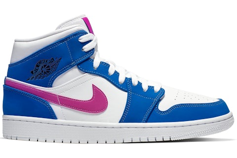 Jordan 1 Mid Hyper Konigsblau Hyper Violet Herren 554724 451 DE