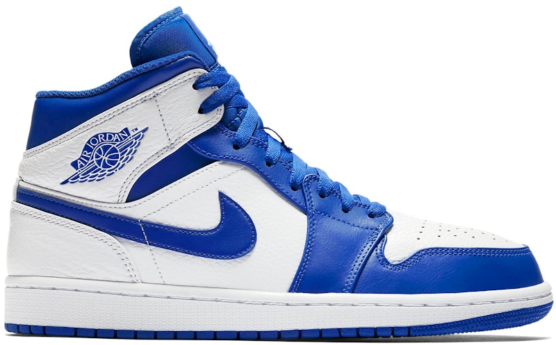 Jordan 1 Mid Hyper Royal Men's - 554724-114 - US