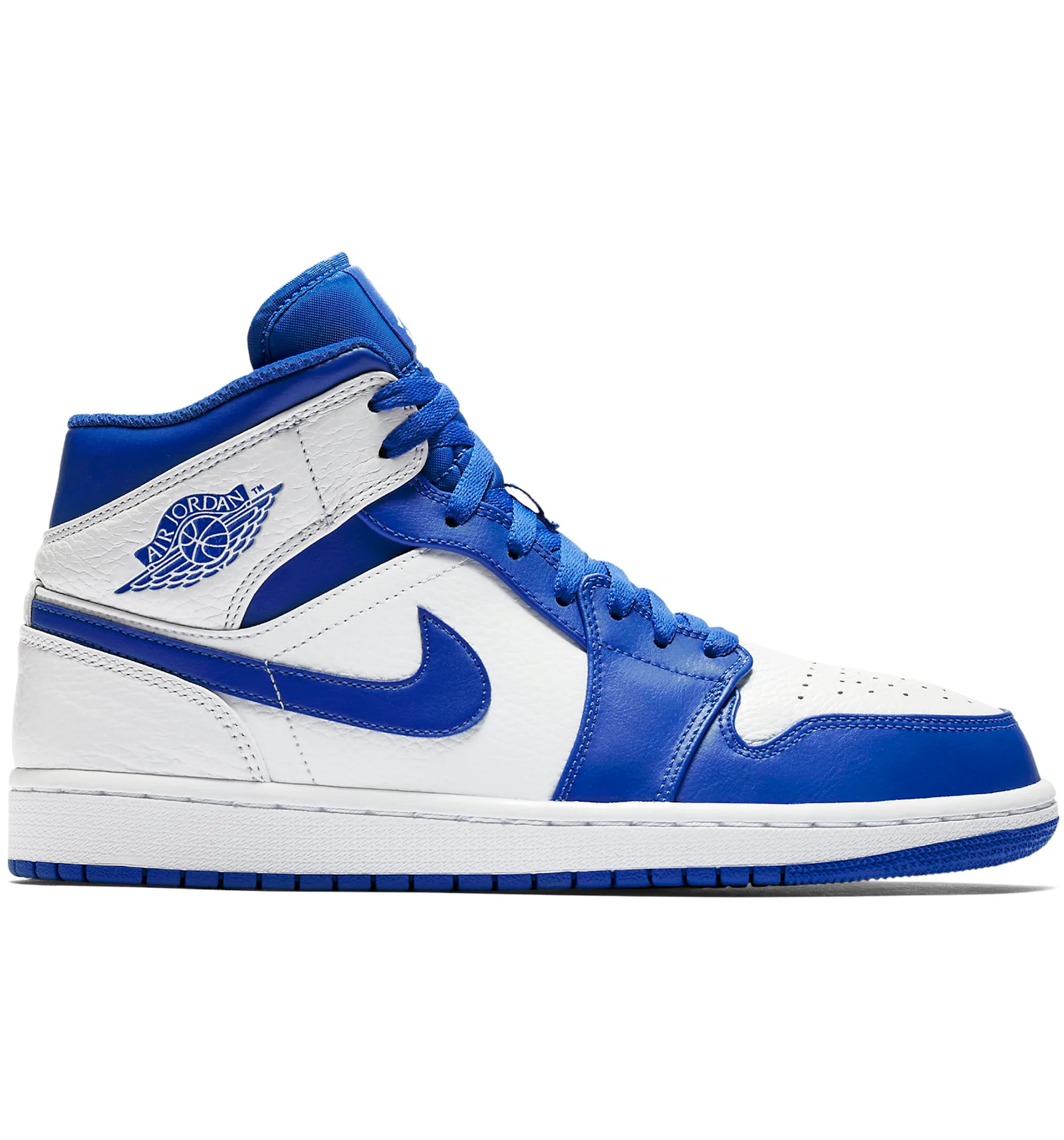 Jordan 1 Mid Hyper Royal Men's - 554724-114 - US