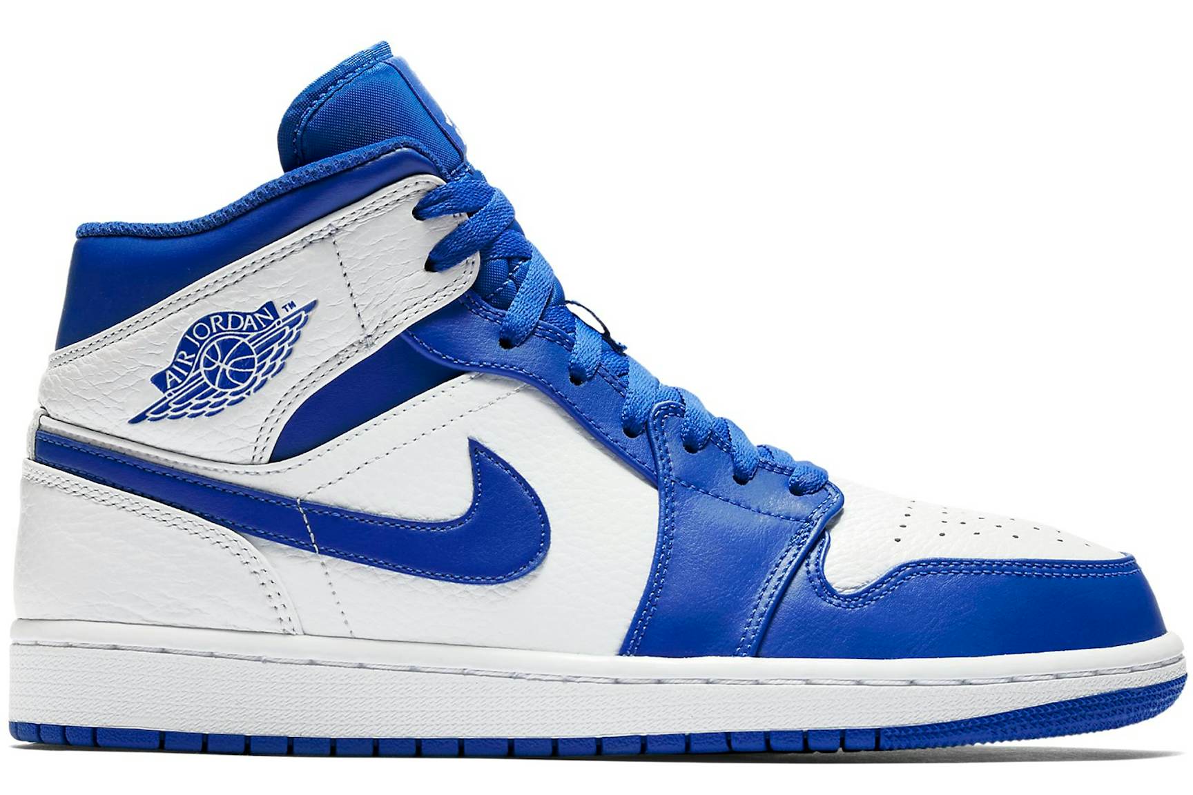 Jordan 1 Mid Hyper Royal Men's - 554724-114 - US