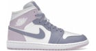 Jordan 1 Mid Indigo Haze Doll White (Women's)