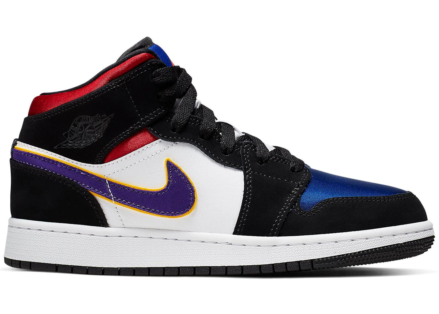 Jordan 1 Mid Lakers Top 3 Gs Bq6931 005 Jordan 1 Mid Lakers Top 3 Gs Bq6931 005