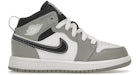 ジョーダン 1 ミッド ライトスモークグレー (キッズ)