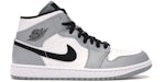 Jordan 1 Mid Light Smoke Grey