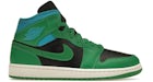 Jordan 1 Mid Lucky Green Aquatone (Women's)