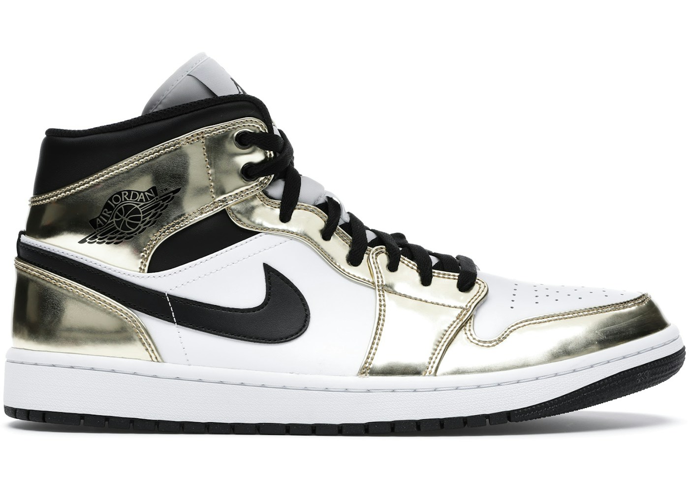 Jordan 1 Mid Metallic Gold Black White Dc1419 700 Jordan 1 Mid Metallic Gold Black White Dc1419 700