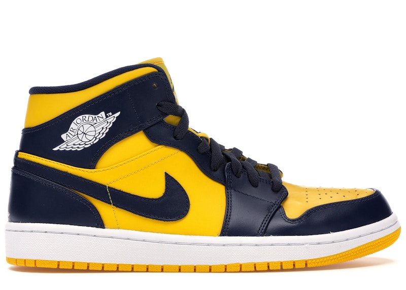 Jordan 1 Mid Michigan メンズ - 554724-707 - JP