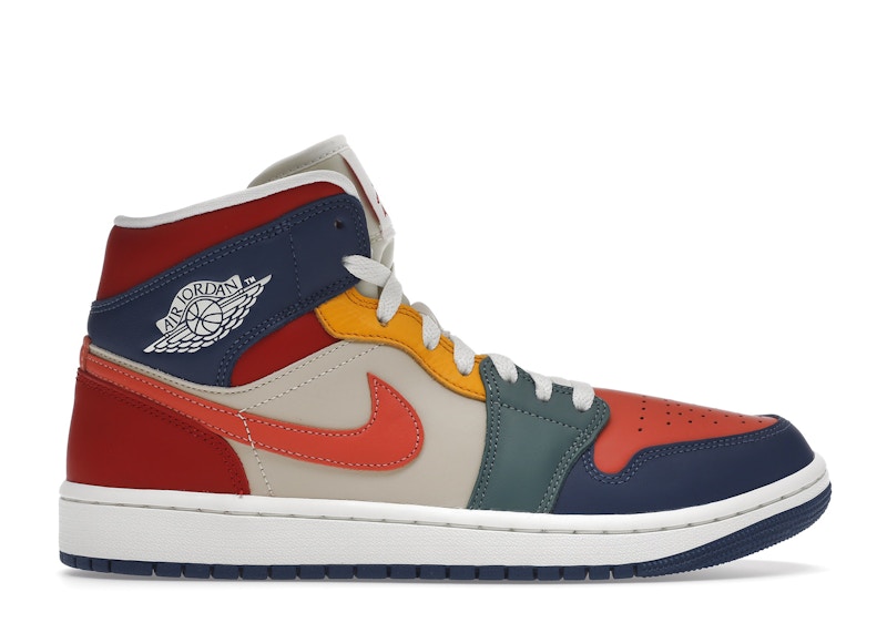 NIKE air jordan 1 mid Multi color 24.5cm