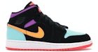 Jordan 1 Mid Multi-Color (para escolares)