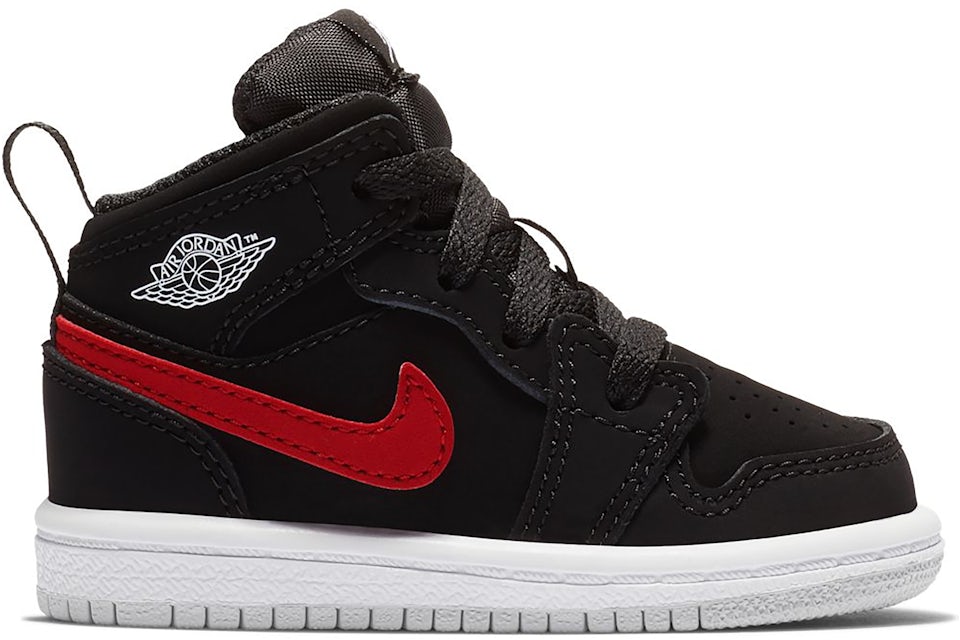 Jordan 1 Mid Multi Color Swoosh Black TD 640735 065 JP