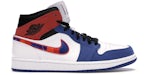 Jordan 1 Mid Multi-Color Swoosh
