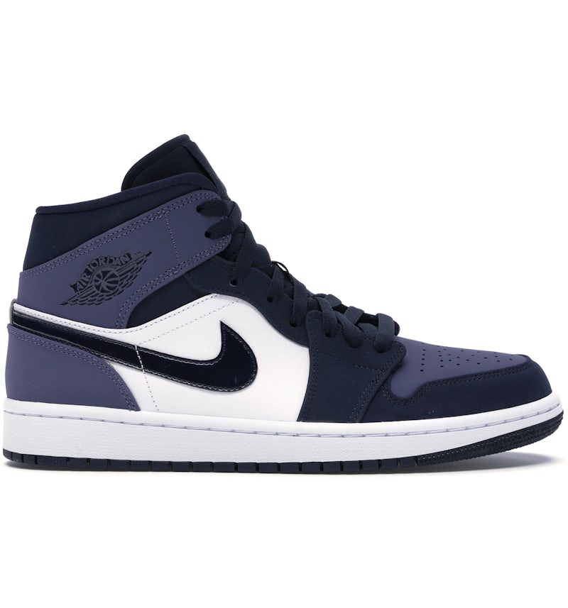 Jordan Mid Obsidian Sanded Purple Men's 554724-445 US