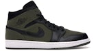 Jordan 1 Mid Olive Canvas