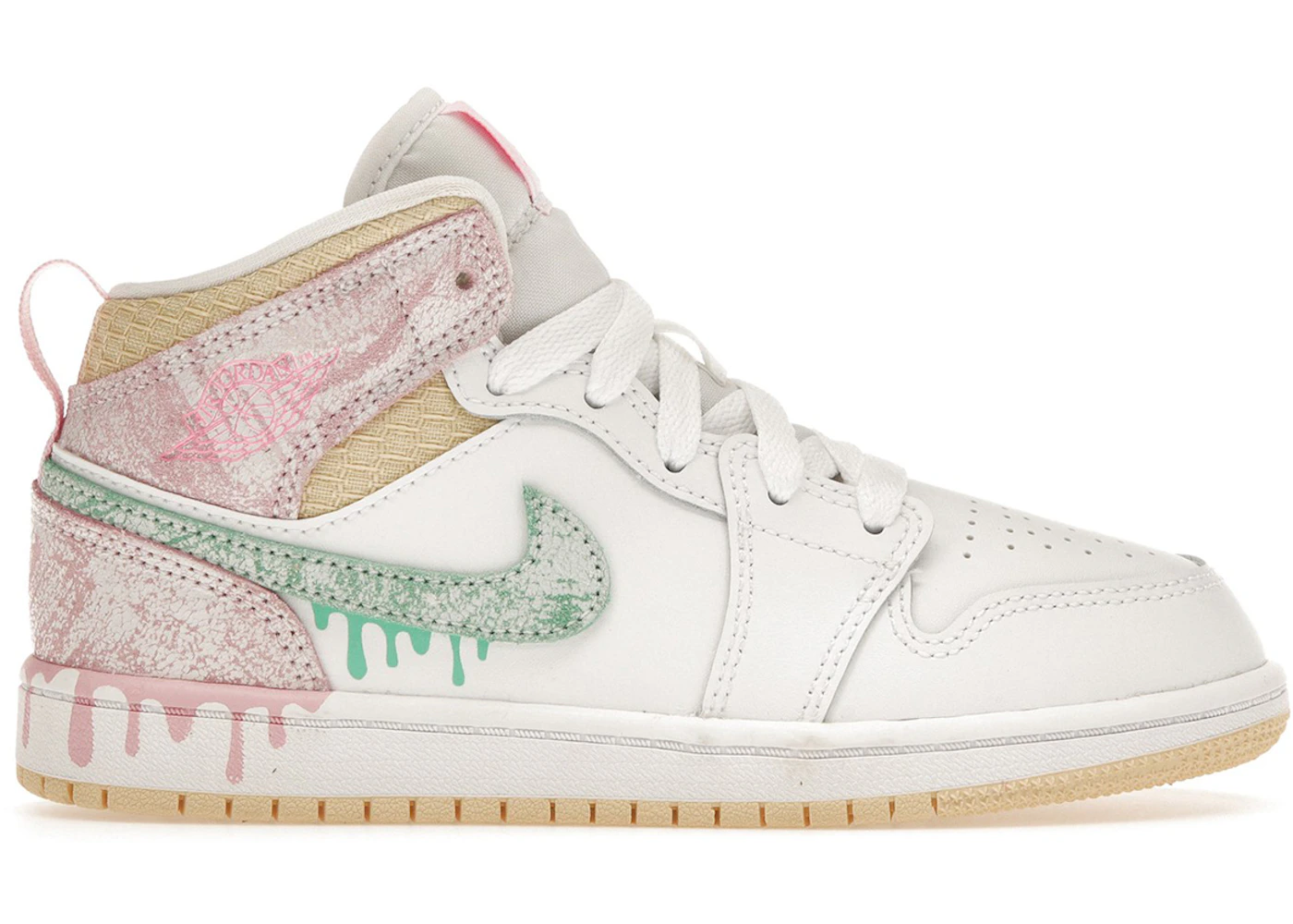 Jordan 1 Mid Paint Drip (PS) - DD1667-100 - US Jordan 1 Mid Paint Drip (PS) - DD1667-100 - US