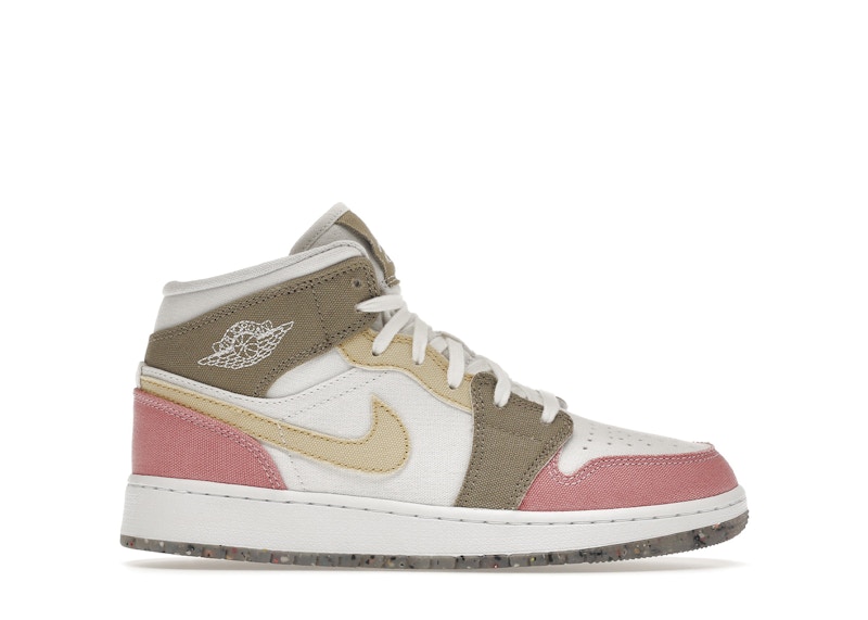 air jordan mid gs pastel