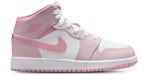 Jordan 1 Mid Pearl Pink White (GS)