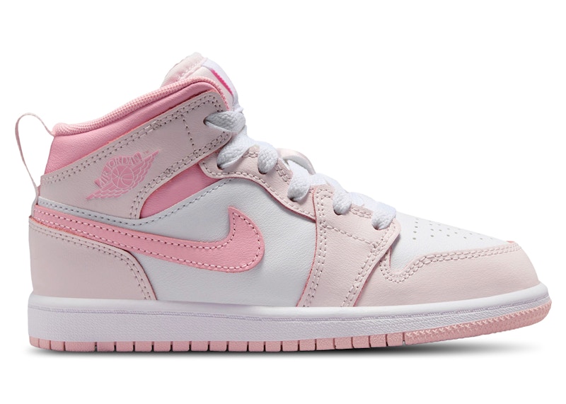 Jordan 1 Mid Pearl Pink White (PS) - DQ8424-600 - US