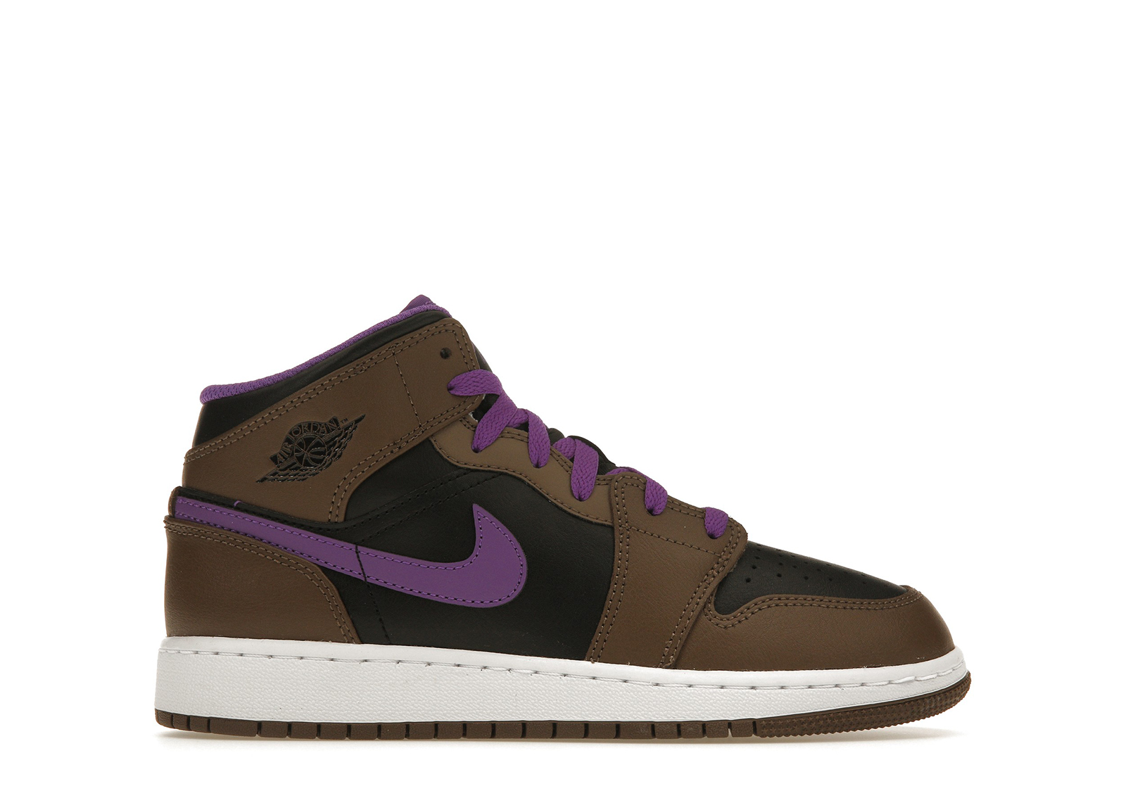 Nike jordan 1 discount mid se purple