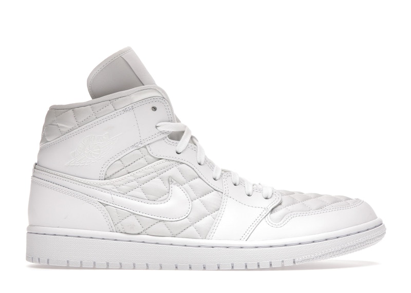 jordan 1 quilted white