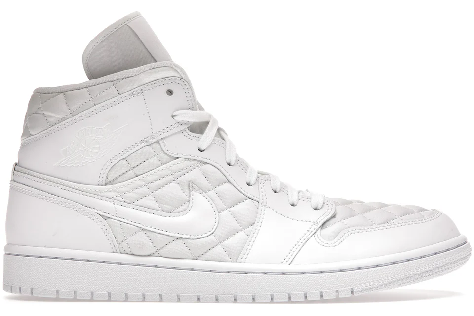 Jordan 1 Mid Quilted White (Women's) - DB6078-100 - US