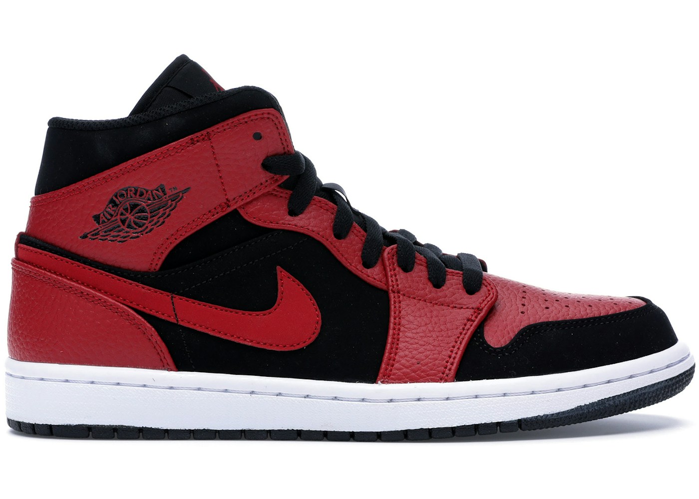 Jordan 1 Mid Reverse Bred 054 Jordan 1 Mid Reverse Bred 054