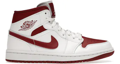 Jordan 1 Mid Reverse Black Toe (Women's) - BQ6472-101 - US