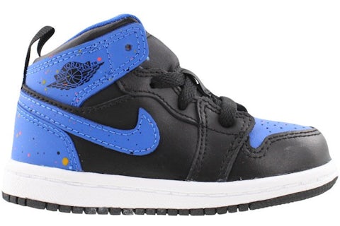 Air jordan 1 royal paint splatter discount
