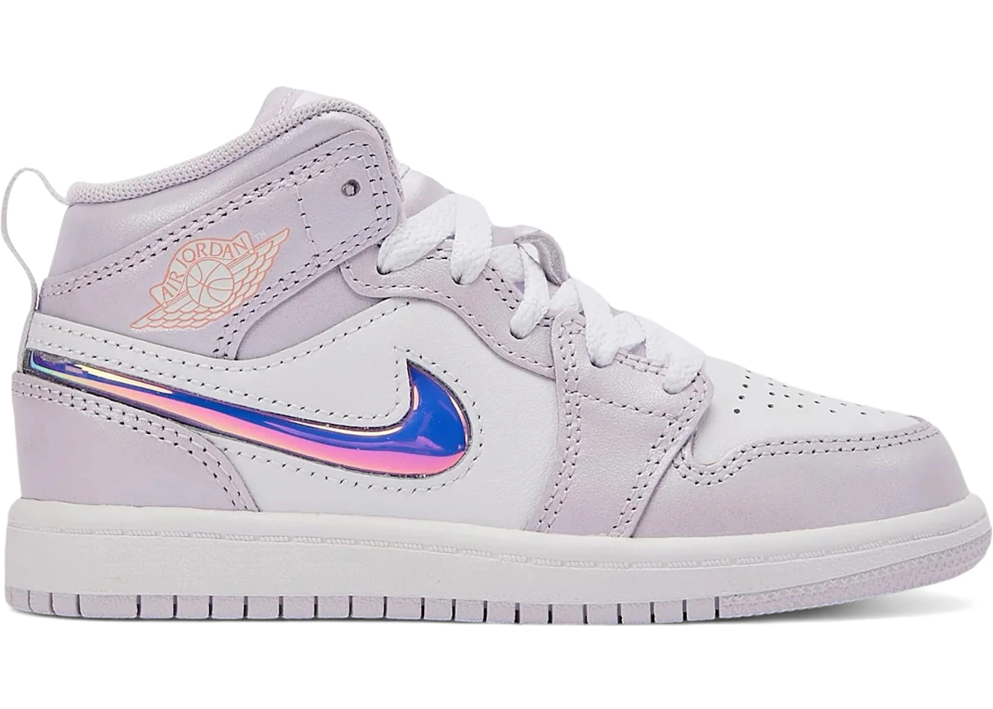 Jordan Mid SE Barely Grape Iridescent Swoosh (PS) IM4420-500 US