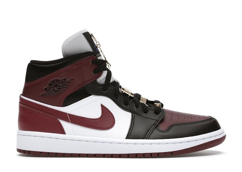 Jordan 1 Mid SE Black Dark Beetroot (W 