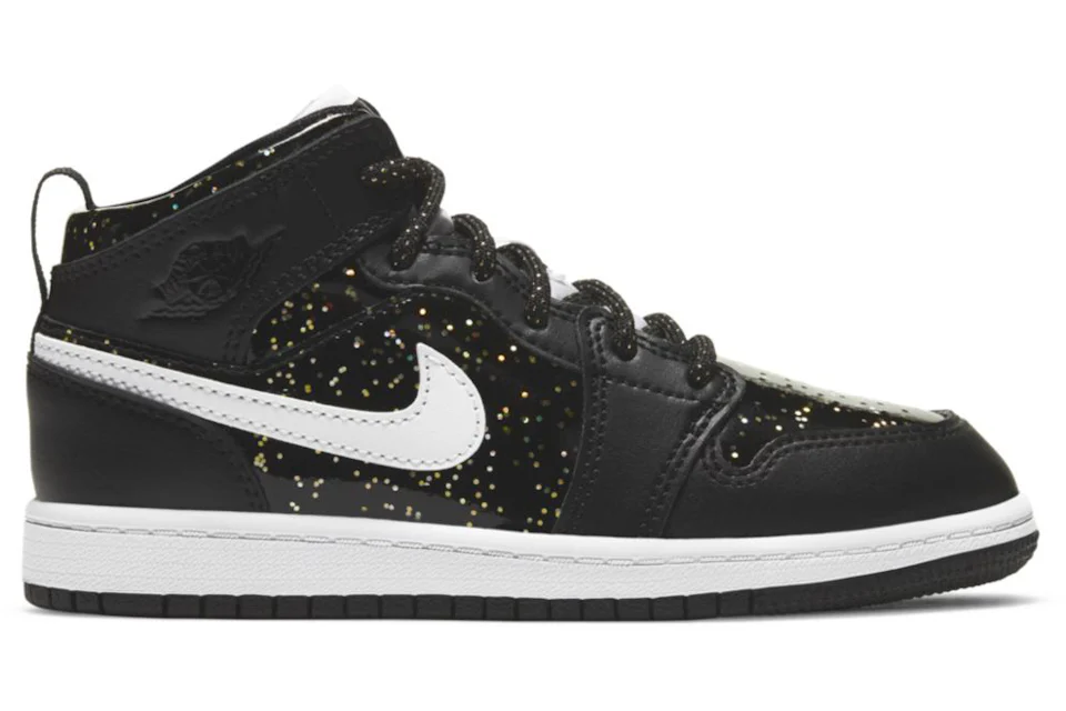 Black sparkly jordans Clearance