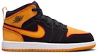 Jordan 1 Mid SE Black Vivid Orange (PS)