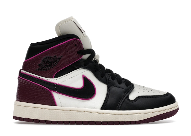 Jordan 1 Mid SE Bordeaux (Women's) - FQ7818-101 - US