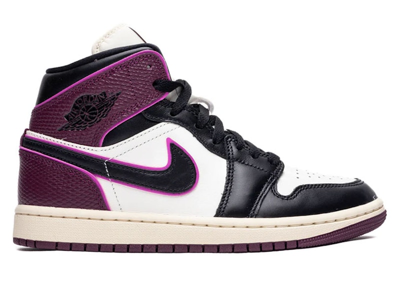 Jordan 1 Mid SE Bordeaux de mujer FQ7818 101 MX